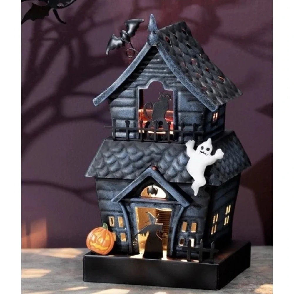 Scentsy Haunting Good Time Warmer Haunted Mansion New N Box Halloween Wax Melter